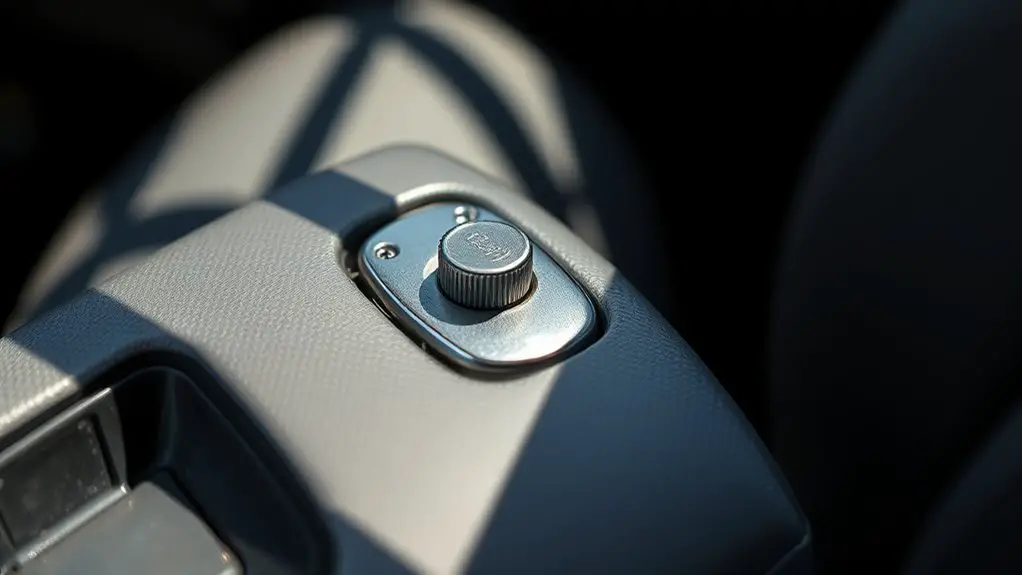 armrest hinge stiction diagnosis