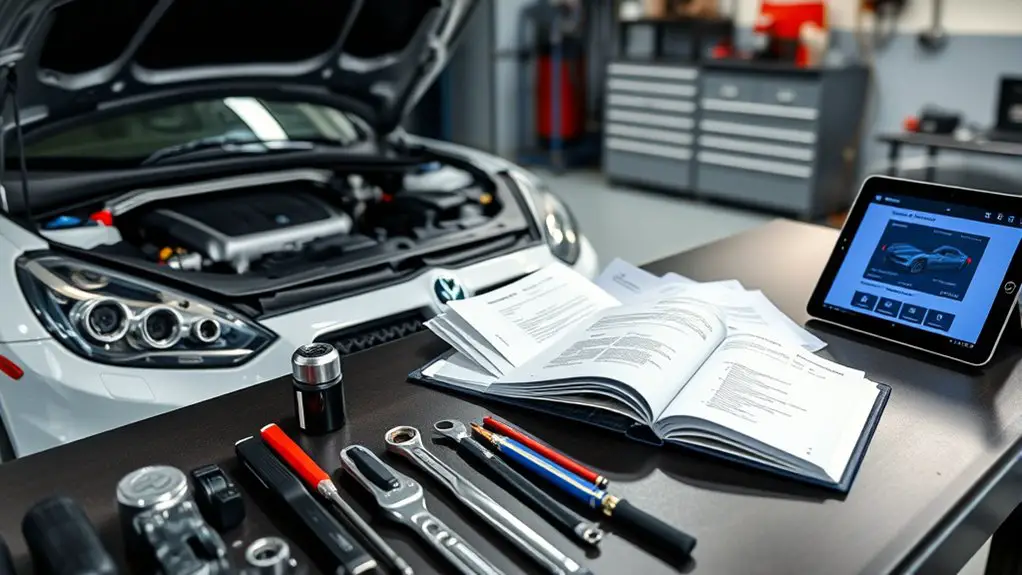 assess vehicle service history