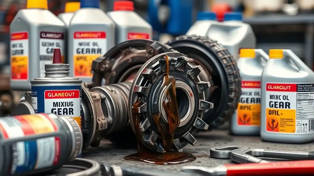 assessing mixed gear oil risks