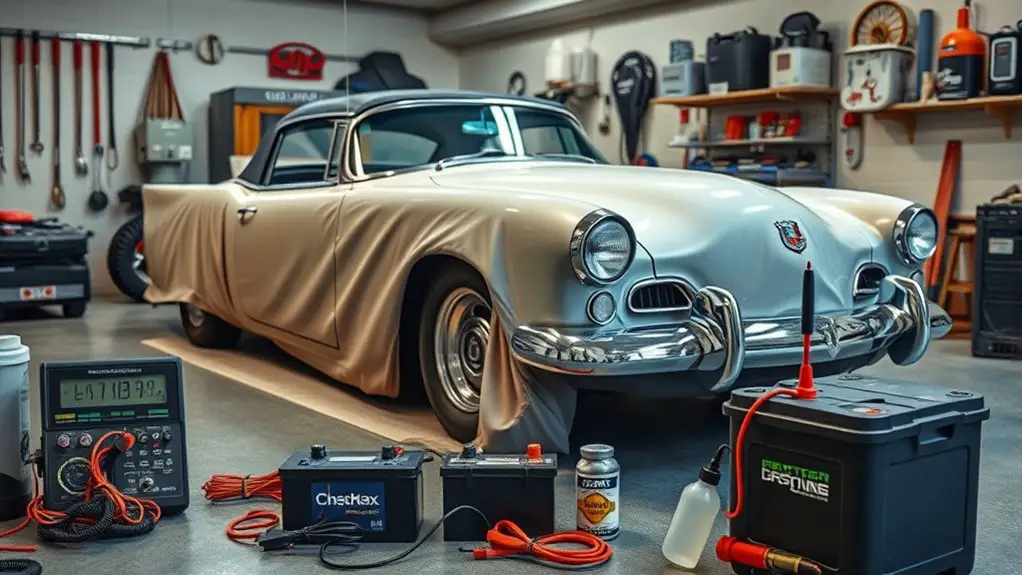 battery maintenance and charging