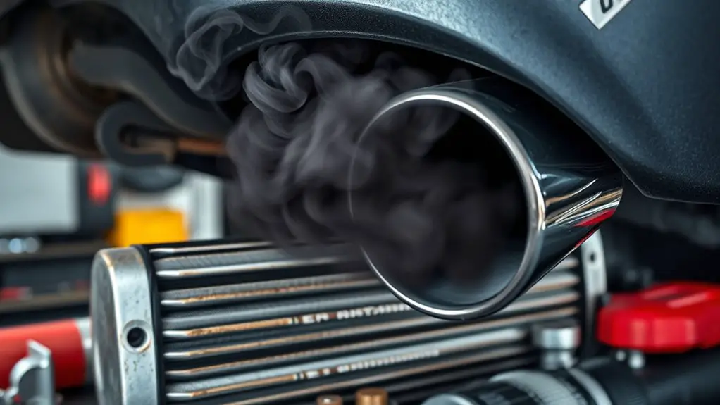 black smoke combustion issues