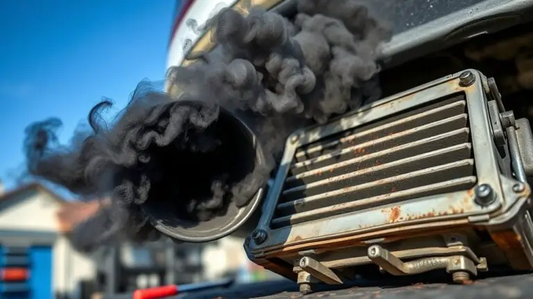 black smoke exhaust diagnosis