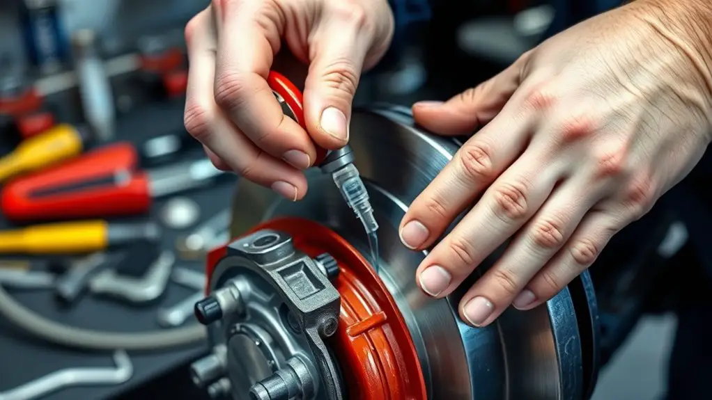 bleed brakes for repair