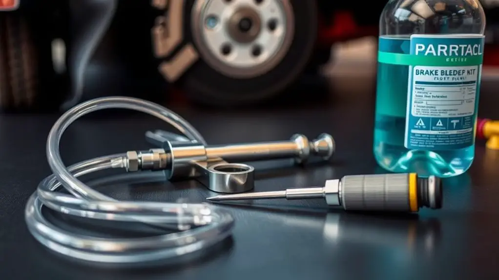 brake bleeding tools required