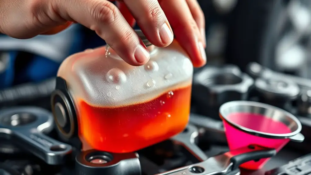 brake fluid service errors
