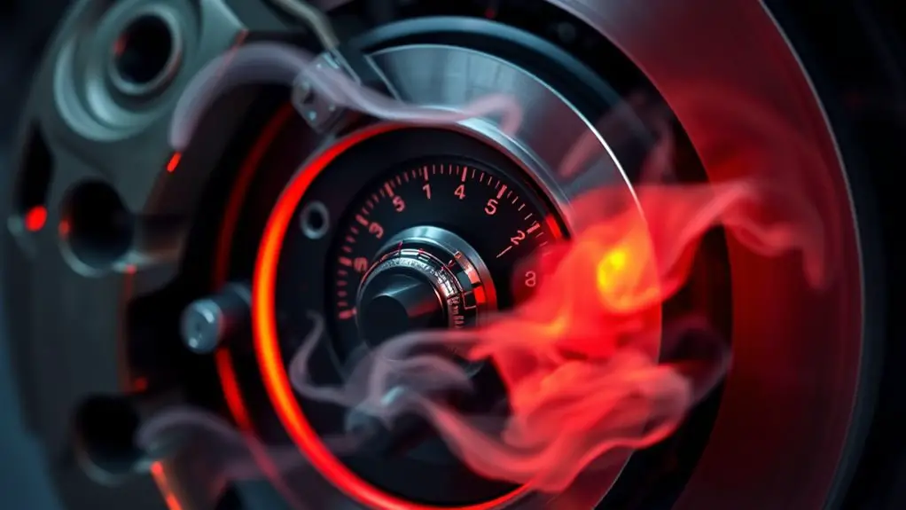 brake performance and heat