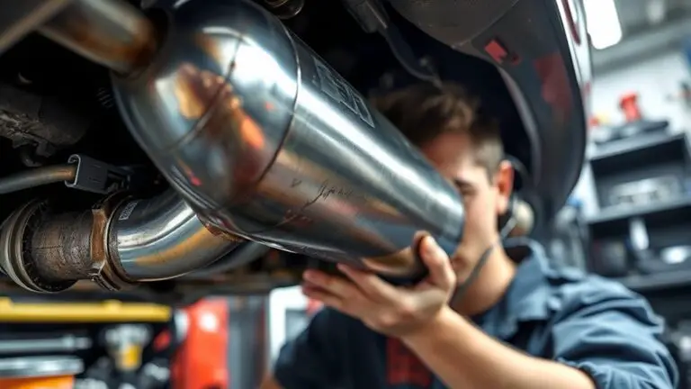 catalytic converter noise diagnosis