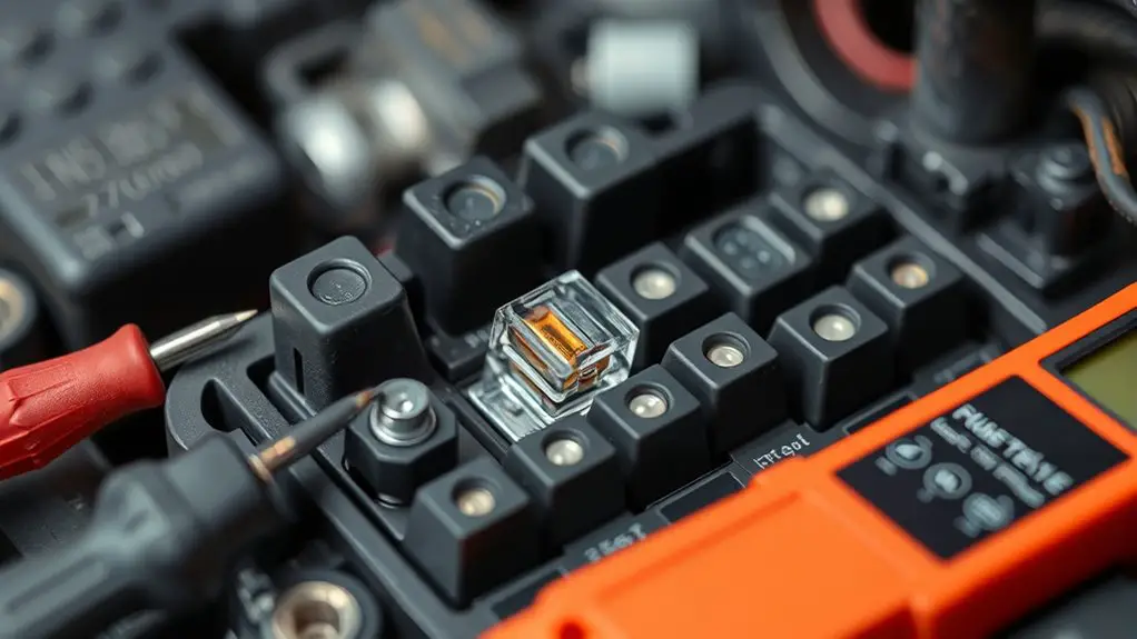 check fuses for functionality