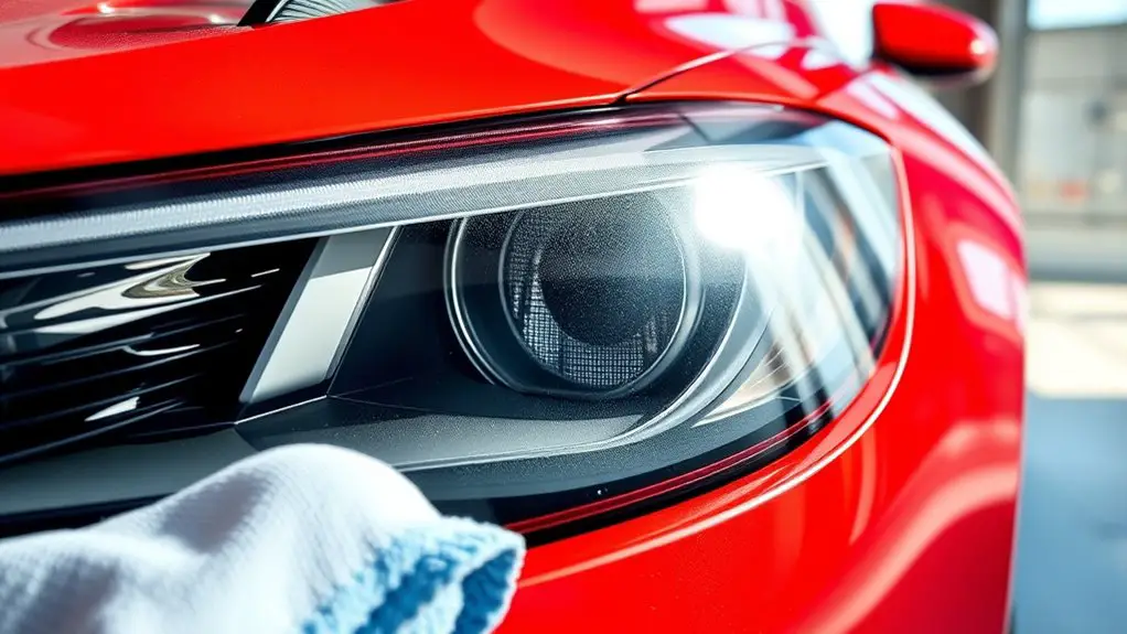 clear fogged headlight lenses