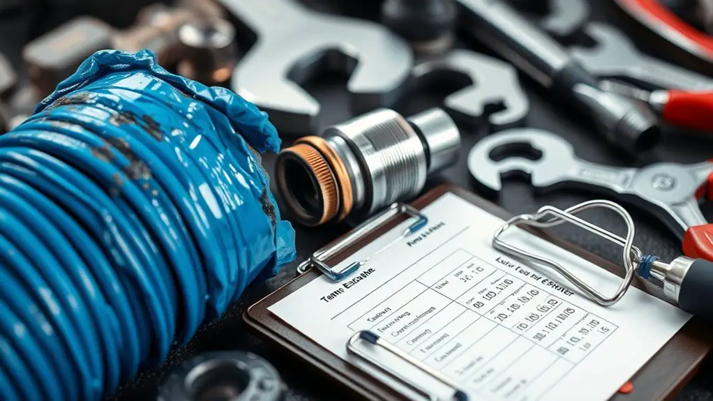 collapsed hose repair costs