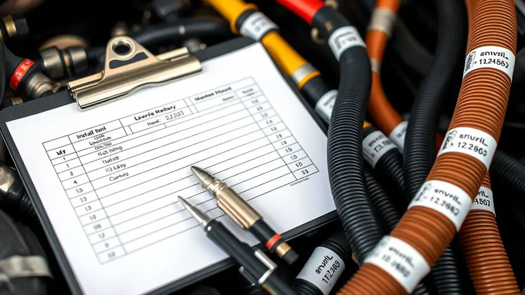 comprehensive hose maintenance records