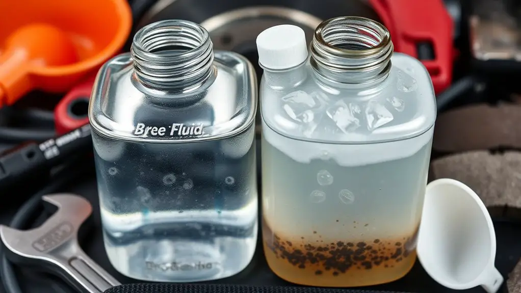 contaminants degrade brake fluid