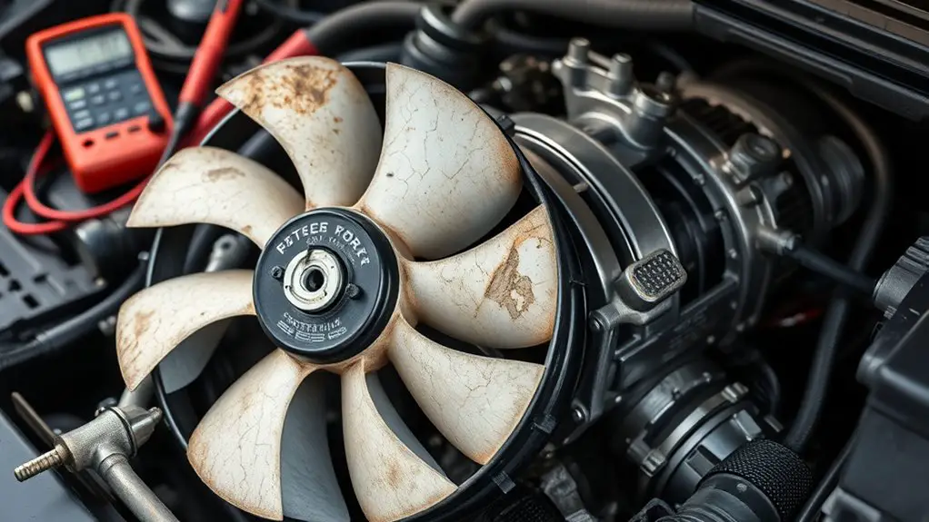 cooling fan diagnosis steps