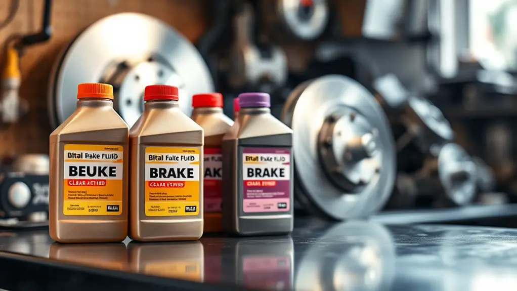 correct brake fluid selection