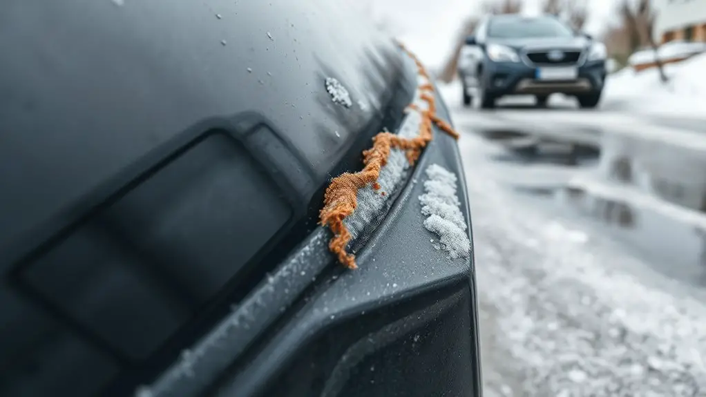 corrosion from road salt