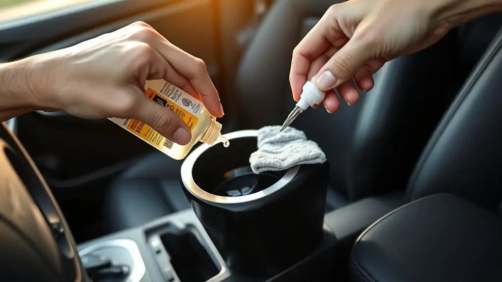 cup holder cleaning tips