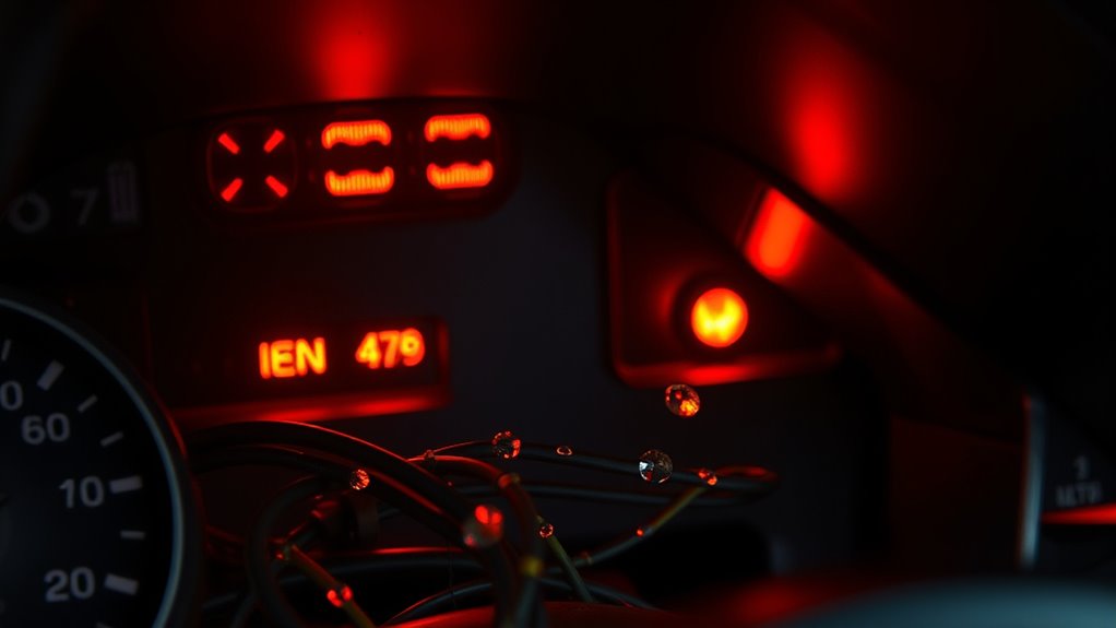 dashboard lights convey information