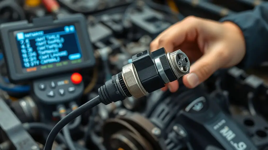 diagnosing camshaft position sensor