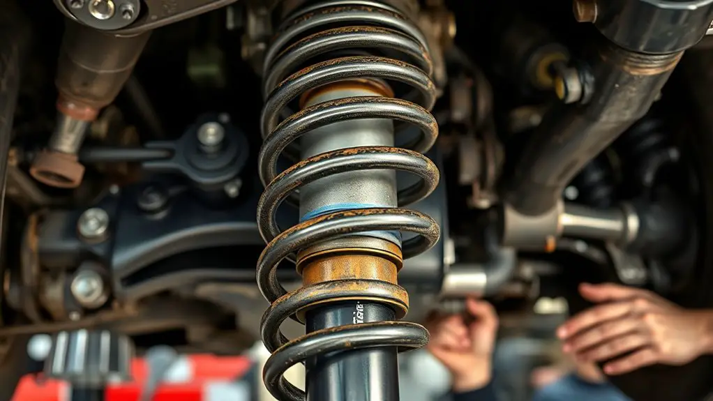diagnosing compact car struts