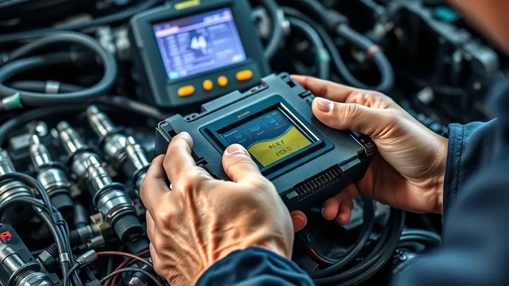 diagnosing false code signals