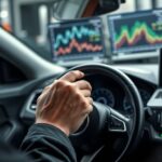 diagnosing steering angle sensor
