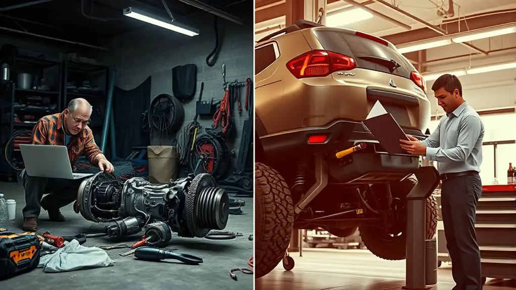 diy vs professional repair costs