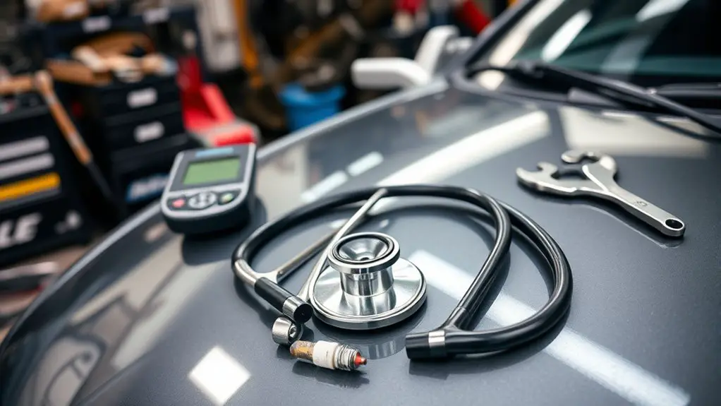 emissions diagnostics tool preparation