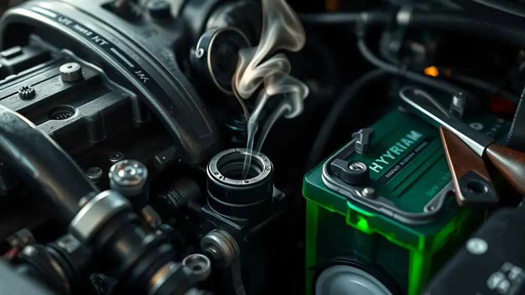 engine overheating and leaks
