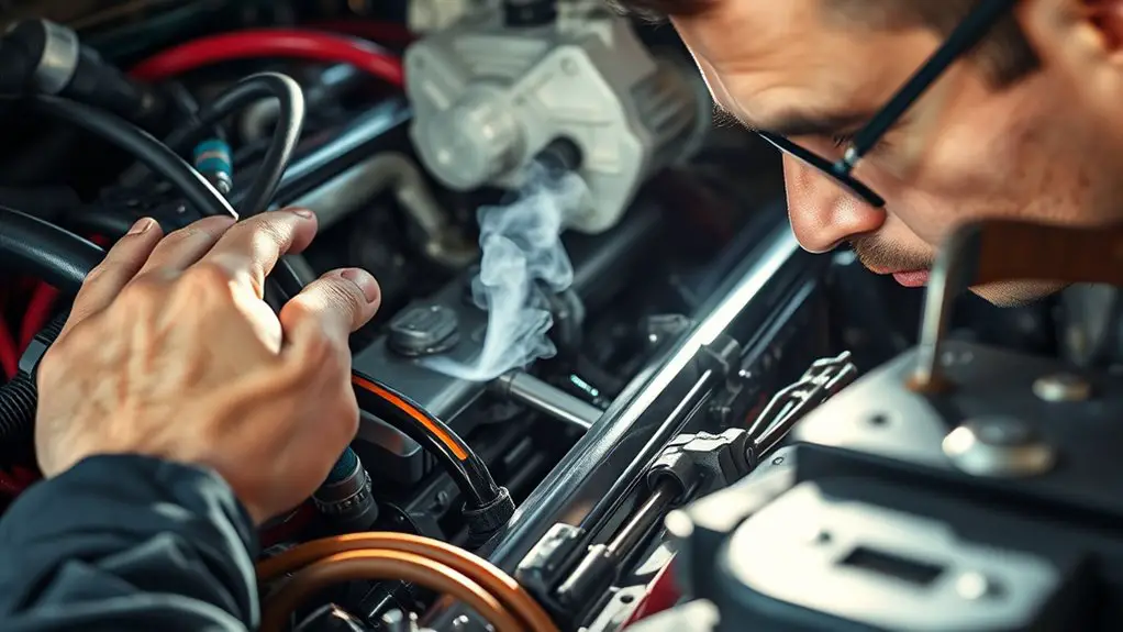 engine performance disruption causes