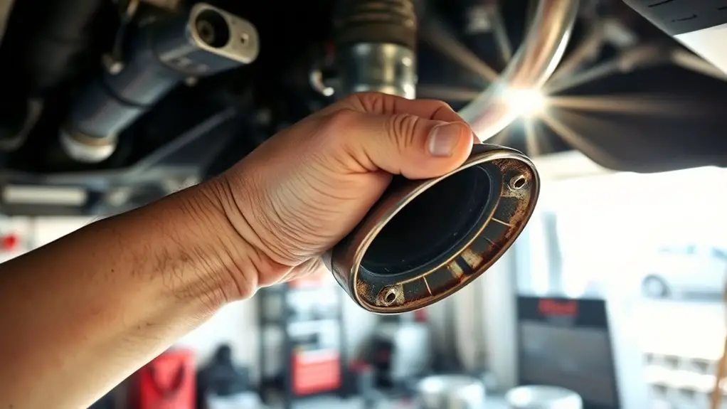 exhaust hanger inspection process