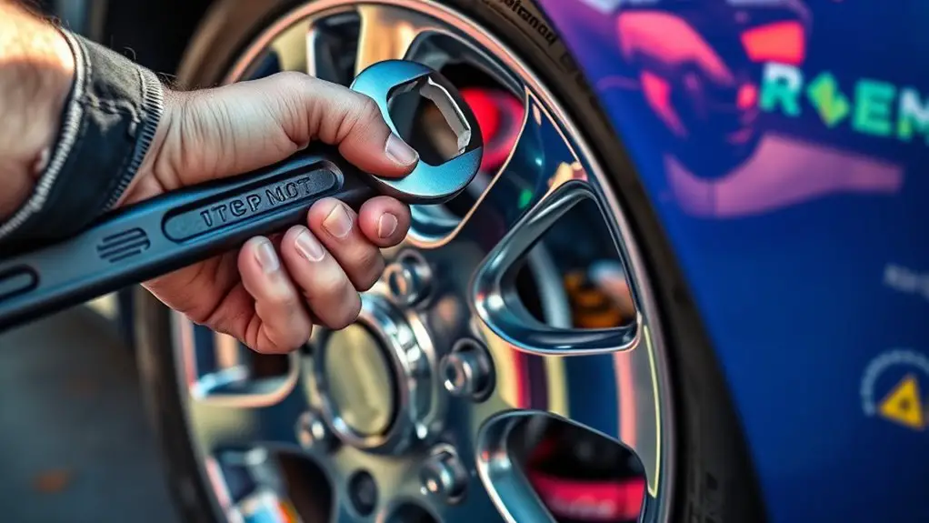 fixing compact car lug nuts