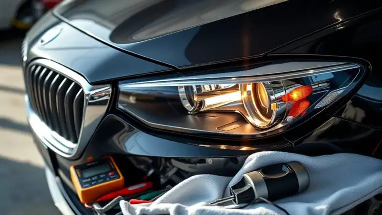 fixing sedan headlight flicker