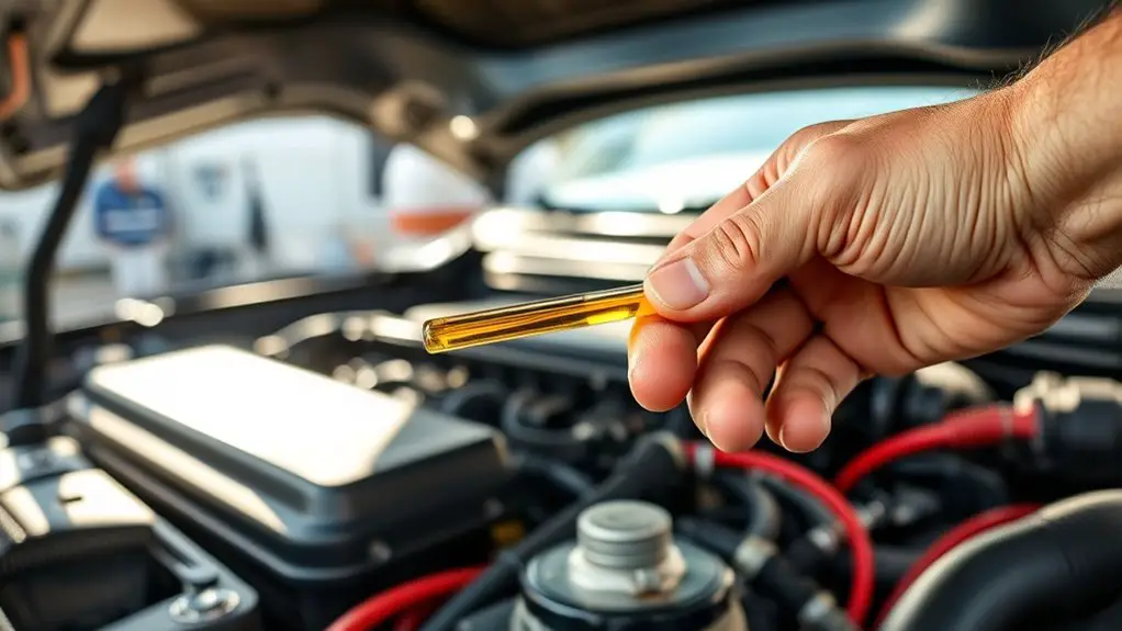 fluid check for safety