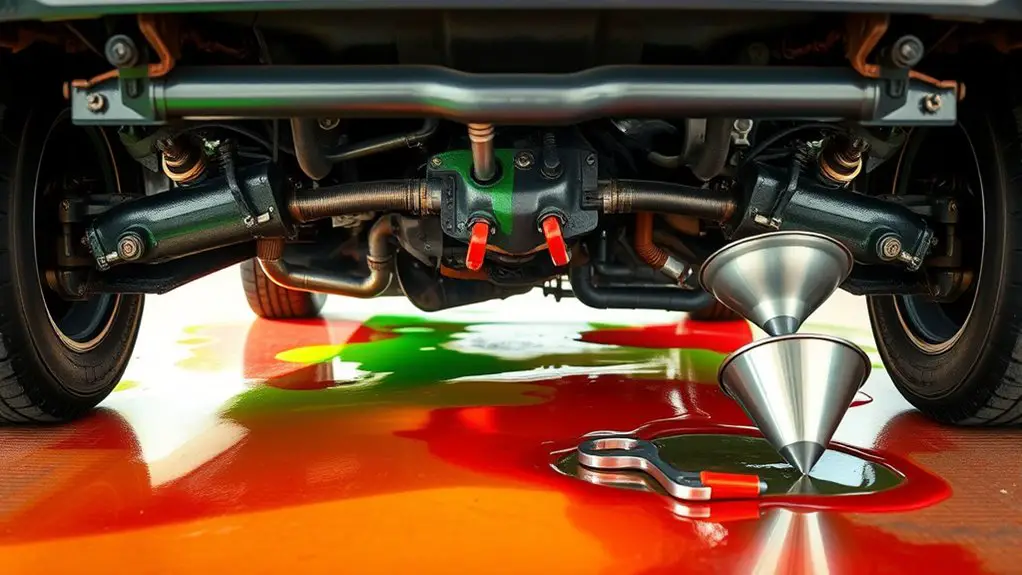 fluid leak identification techniques