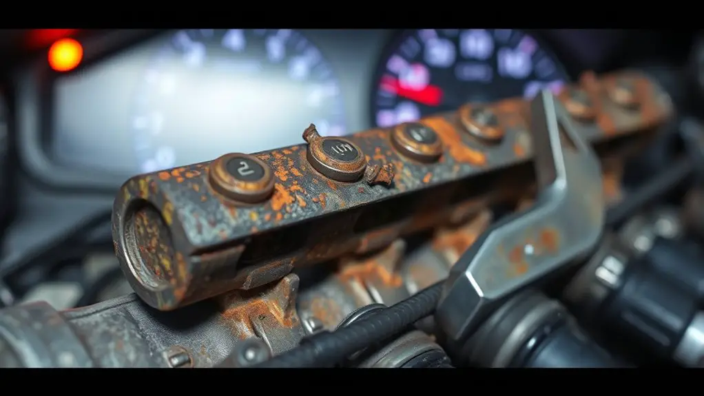 fuel rail failure indicators