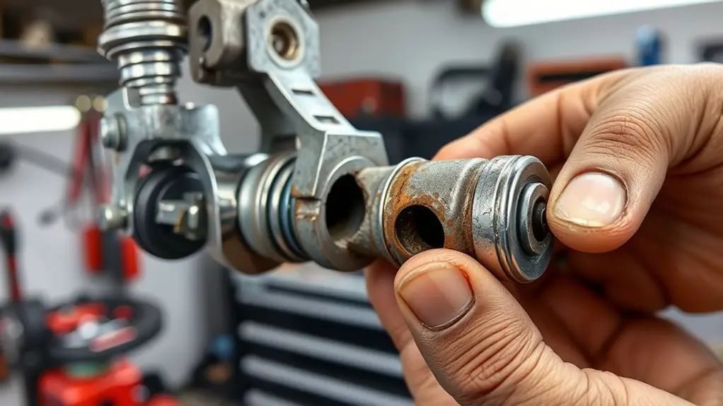 garage door hardware access