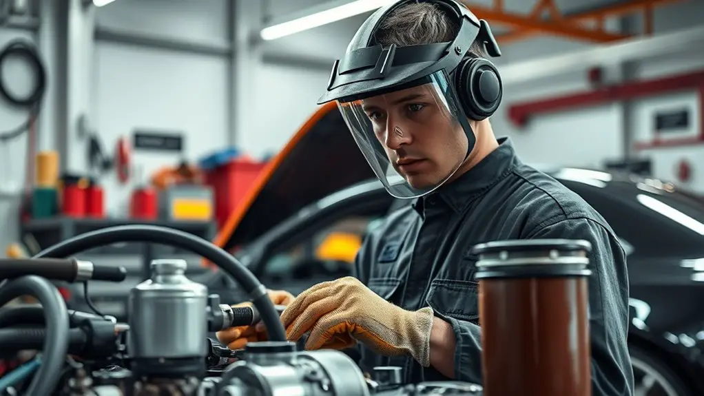 hydraulic fluid safety precautions