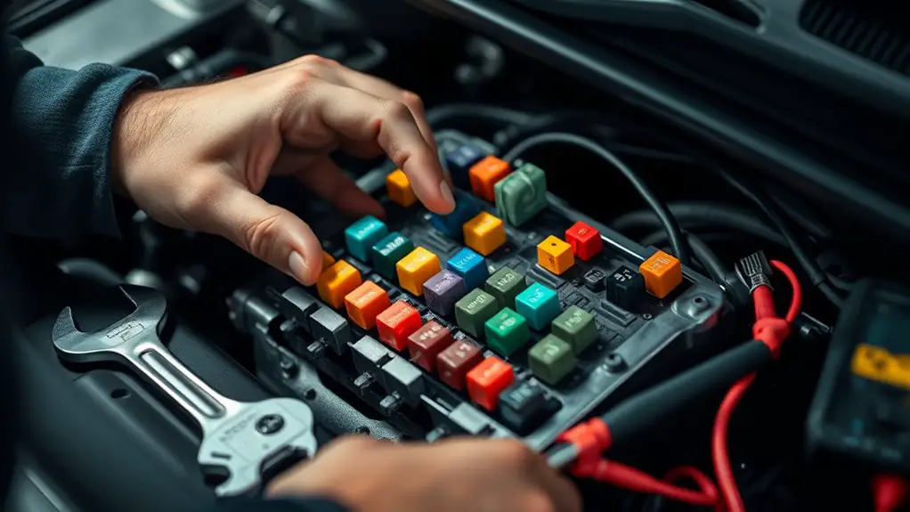 inspect a c fuses and relays