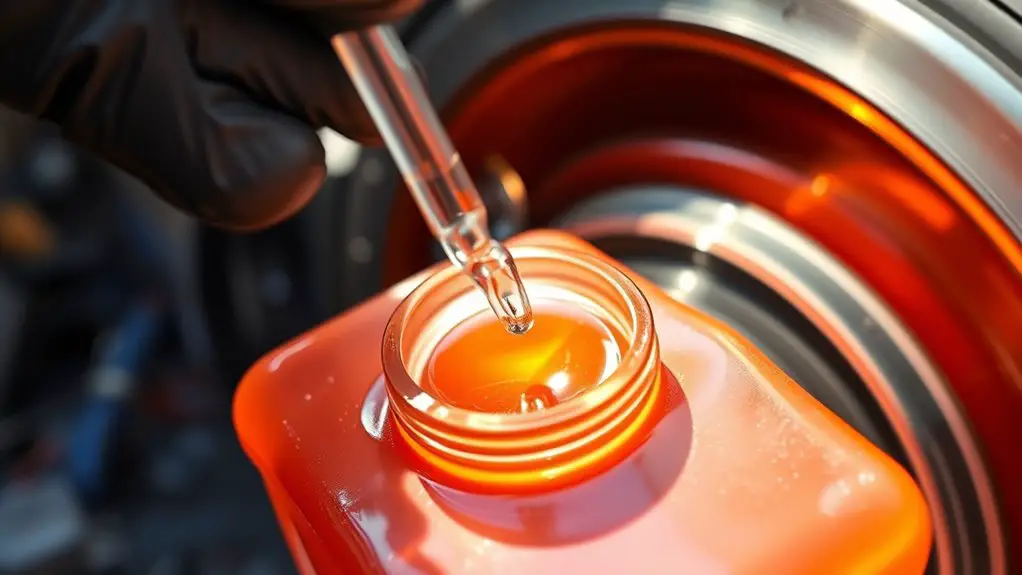inspect and maintain brake fluid
