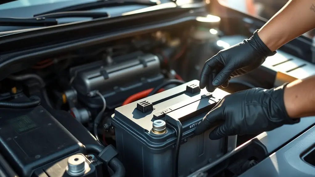 inspect and replace battery regularly