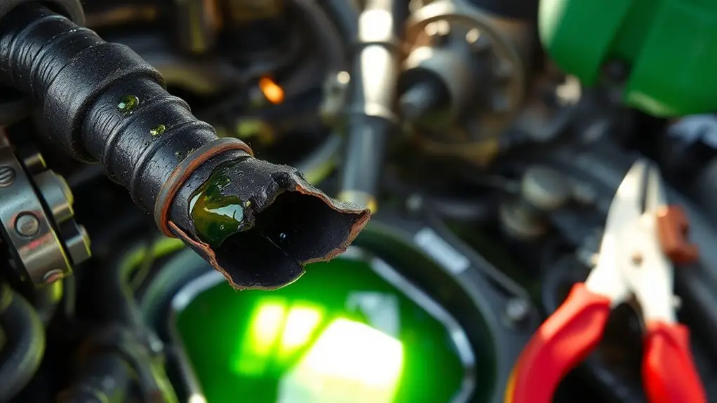 inspect and replace hoses