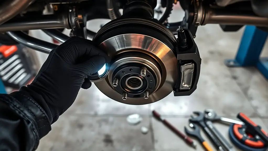 inspect brake lines thoroughly