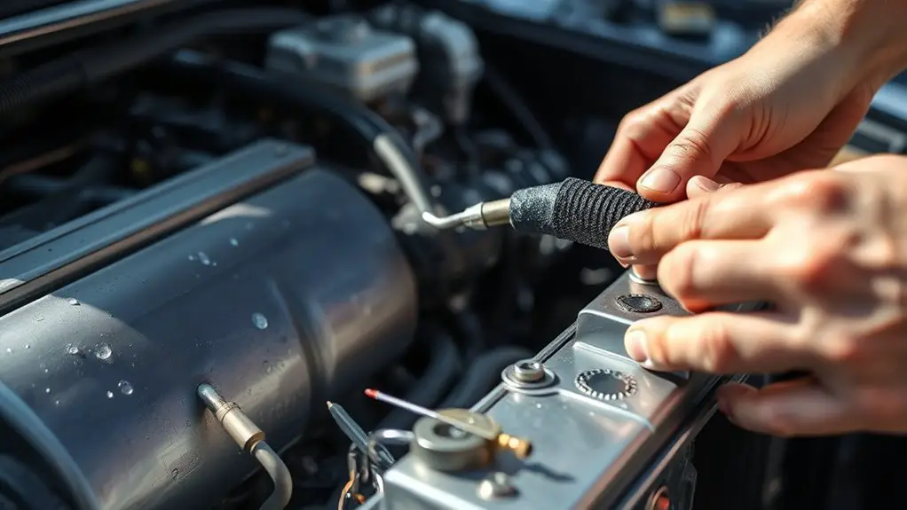 inspect cooling system thoroughly