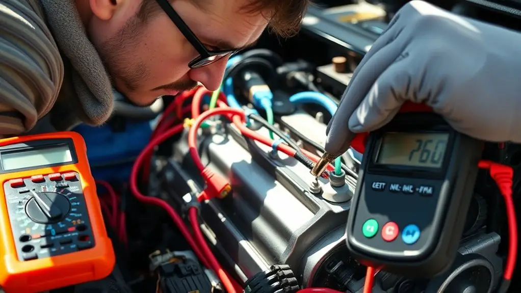 inspect electrical connections regularly
