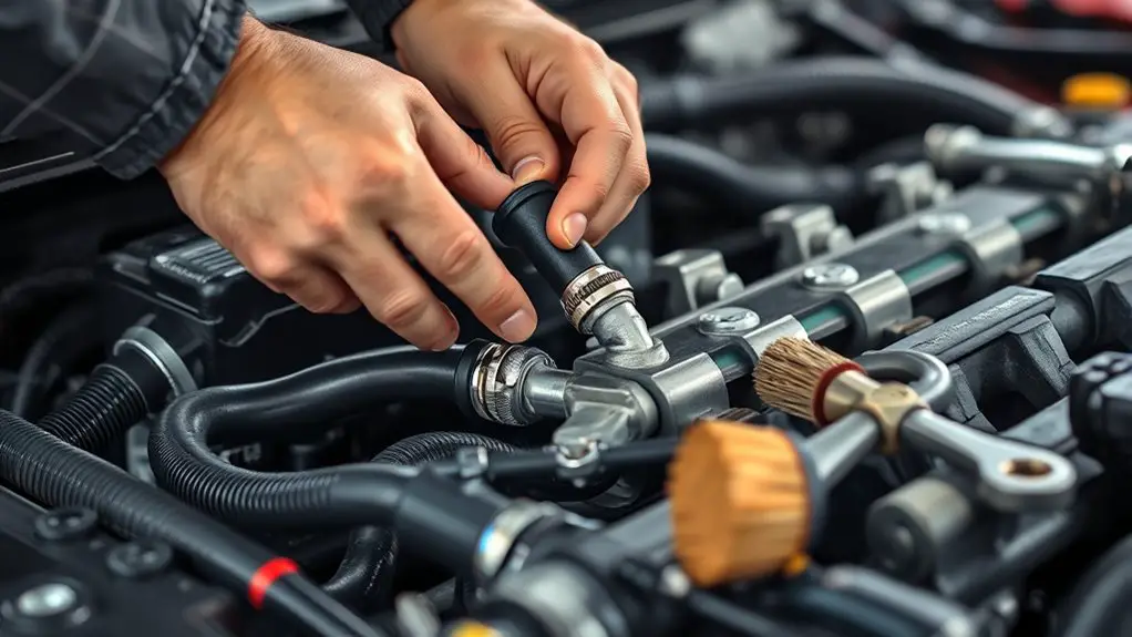 inspect fuel lines thoroughly