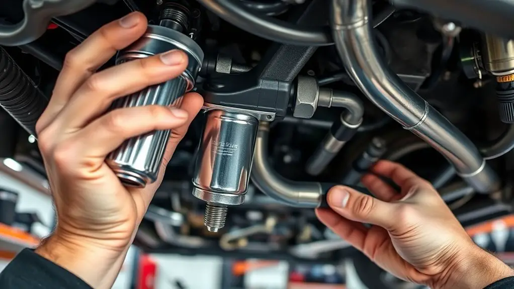 inspect fuel system components