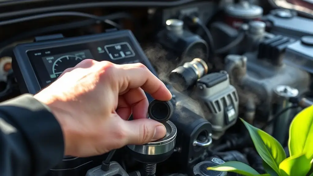 inspect vacuum lines thoroughly
