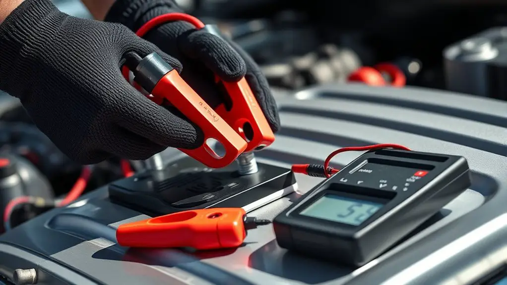 jump starting car battery safely