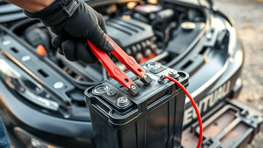 jump starting car safety tips