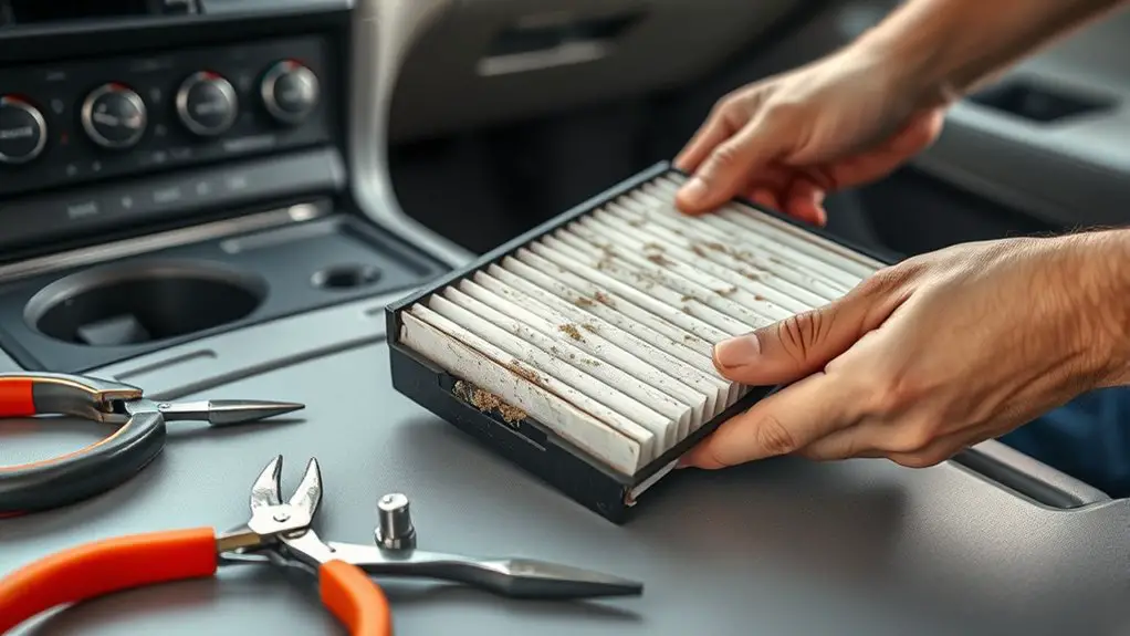 locate and replace filter